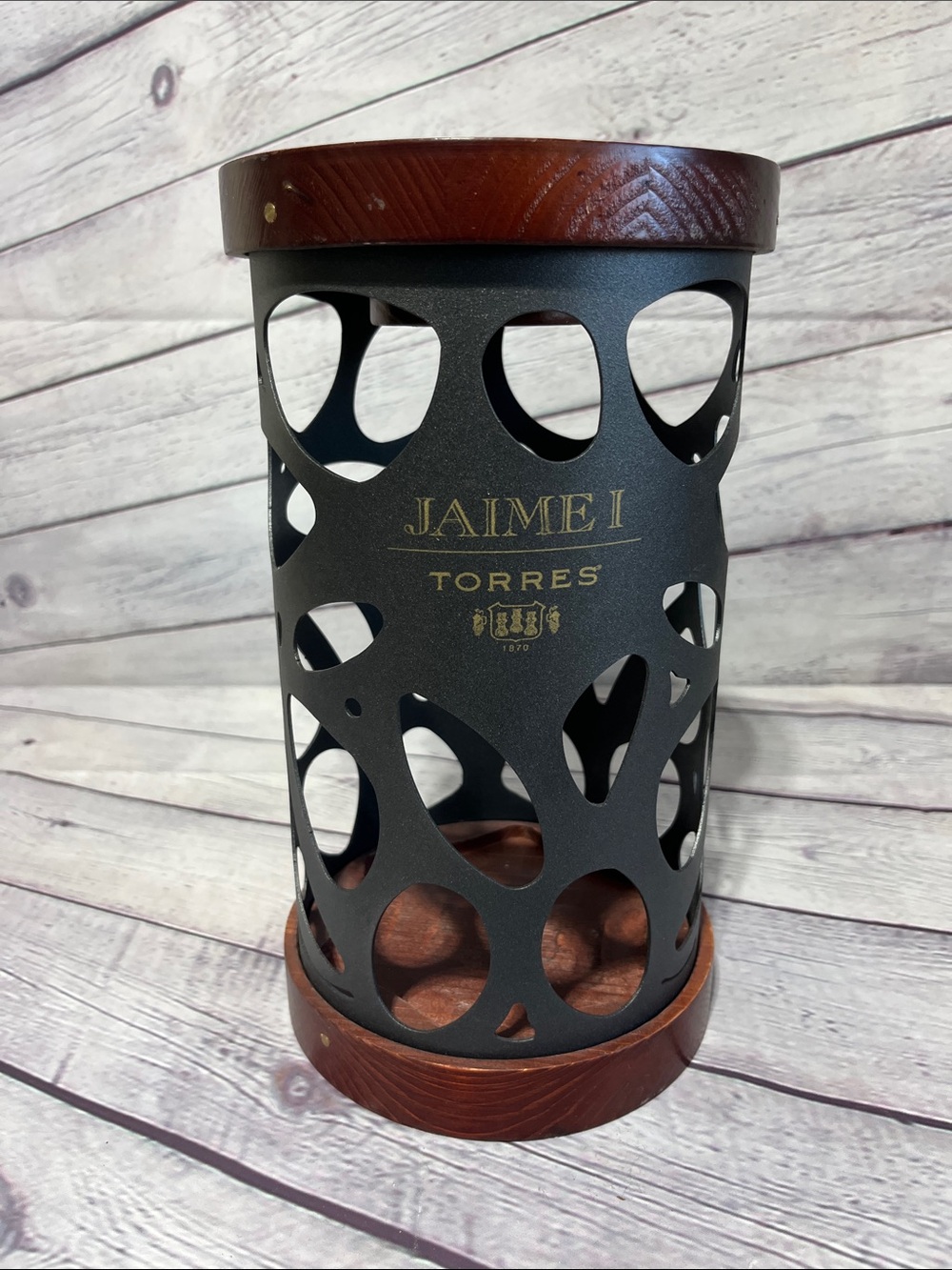 Jaime I Torres Black & Brown Decorative brandy holder
